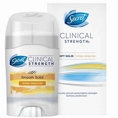 Deodorant Clinical Solid Strength Invisible Secret Stress