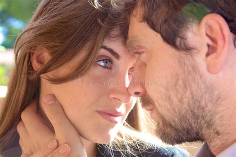 Couple Love Looking Deeply Eyes Stock Photos Free And Royalty Free