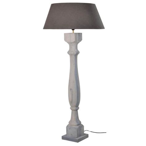 Grey Wash Wooden Floor Lamp Fizzy Fox Ripley