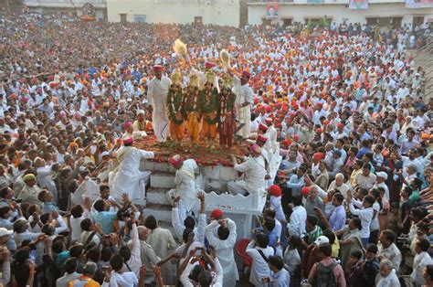 Varanasi View Thousands Witness Nati Imlis Bharat Milap