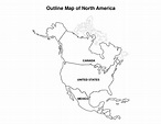 Free Printable Map Of North America - Printable Maps