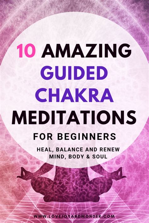 10 Best Guided Chakra Meditations For Beginners Balance Heal 2020