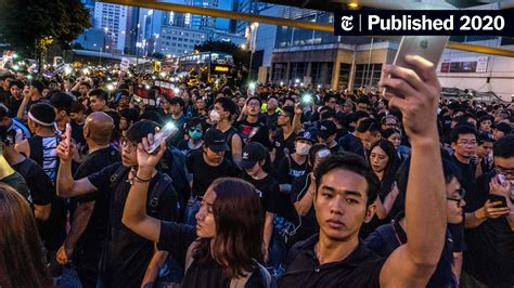 Hong Kong Security Law Sets Stage For Global Internet Fight The New York Times