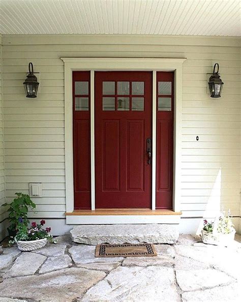 It's a deep vibrant red, bold and full of energy. best red paint color for front door benjamin moore ...