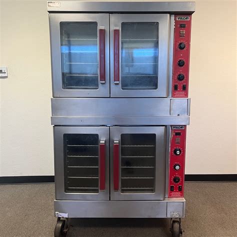 Used Vulcan Vc Gd Gas Double Stack Convection Oven From School
