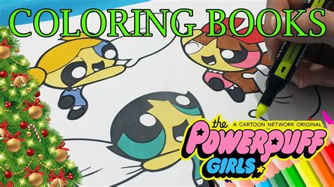 The Powerpuff Girls Coloring Page Colorful Books For Kids Arts Games