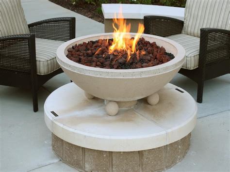 Glass Fire Pit Stones Fireplace Design Ideas