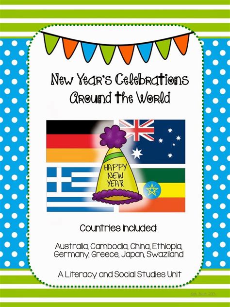 New Years Celebrations Around The World A Literacy And Social Studies
