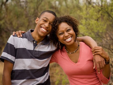 African American Mom And Son Kaleidoscope Fighting Lupus