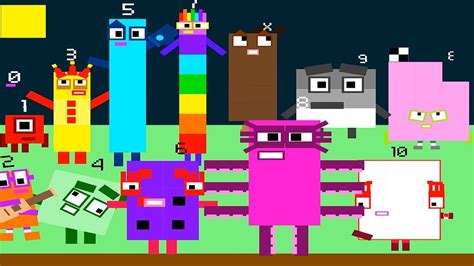 Numberblocks Band Retro Remixlearn To Count Learn Addition Youtube