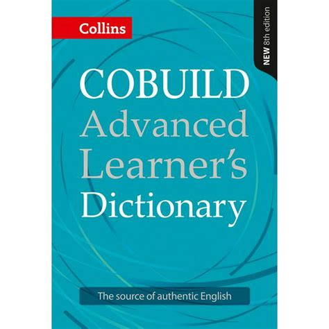 Collins Cobuild Advanced Learners Dictionary Edition 8 Paperback