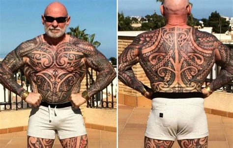Bodybuilder Pays Thousands To Get His Entire Body Tattooed Mens Health