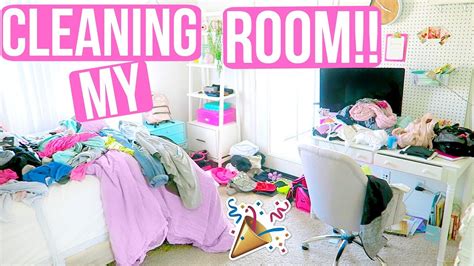 Organized bedroom = easy morning routines. CLEANING MY ROOM!!! + NEW ORGANIZATION!! - YouTube