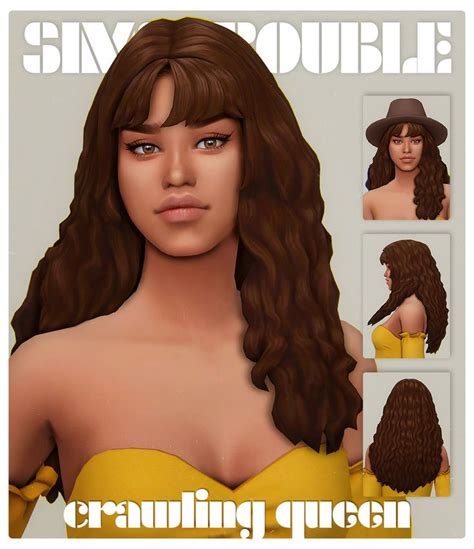 Sims 4 Short Curly Wavy Hair Maxis Match Truthbda