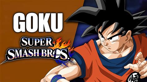 Goku In Super Smash Bros Smash 4 Wii U Mod Skin Showcase