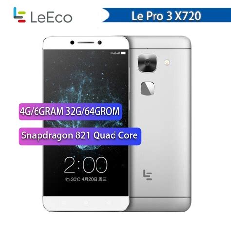 Novo Original Letv Leeco Le Pro 3 X720 Telefone Móvel 4g Ram 64gb Rom