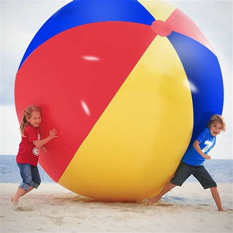 Amazon Novelty Place Giant Inflatable Beach Ball Pool Toy For