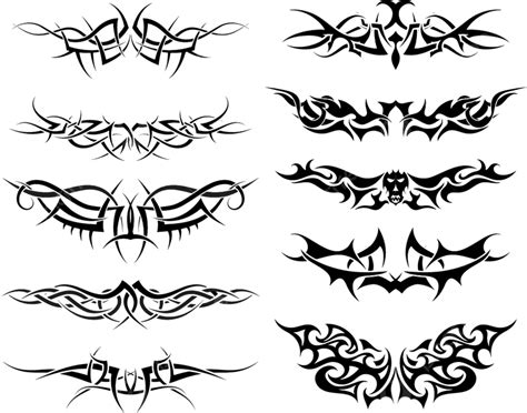 Tribal Tattoo Design Vector Hd Png Images Patterns Of Tribal Tattoo For Design Use Mystery