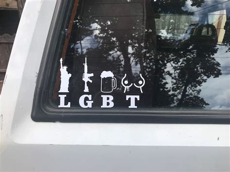 Liberty Guns Beer Tits Vinyl Decal Etsy