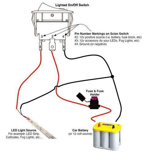 To read a wiring diagram, first you need to recognize exactly what essential elements are included in a wiring diagram, and which photographic signs are utilized to represent them. On/Off Switch & LED Rocker Switch Wiring Diagrams | Oznium | Trailer wiring diagram, Automotive ...