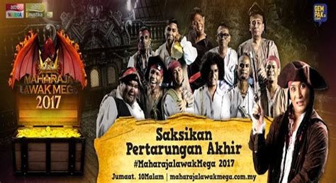 Keajaiban bakal menggeletek malam anda tidak lama lagi. Live Streaming Maharaja Lawak Mega 2017 FINAL.