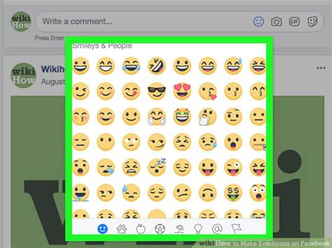 How To Make Emoticons On Facebook 12 Steps With Pictures