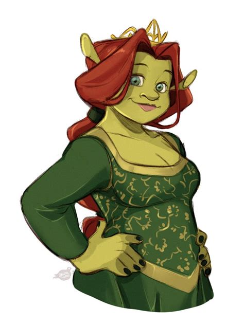 Shrek Fiona Concept Art