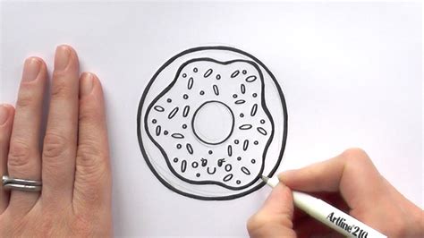How To Draw A Cute Panda Donut Goimages Quack
