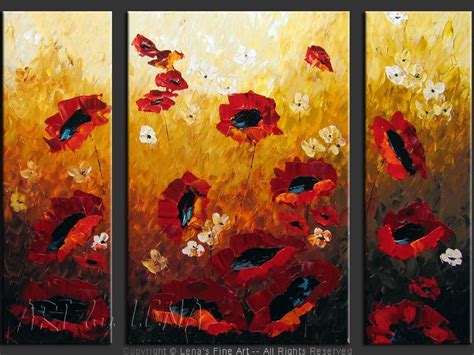 Everything Changes But Beauty Remains Original Flower Paintings By