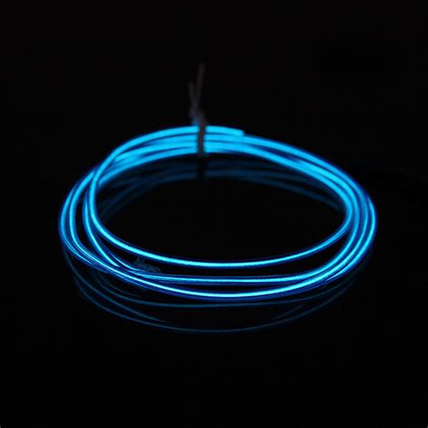 1 5m Battery Operated Luminescent Neon Led Lights Glow El Wire String