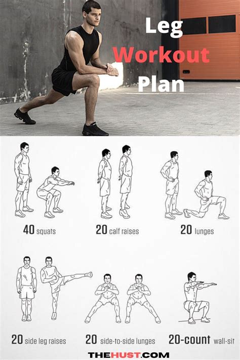 Leg Exercises Workout Plan For Burn Fat Fast Fitness And Workout Abs Tutorial
