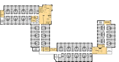 Residence Hall Floor Plans