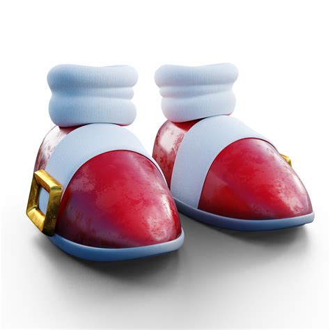 Sonic Shoes Render I Made Rsonicthehedgehog