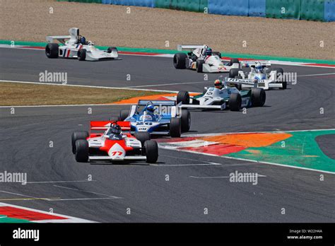 Magny Cours France June 30 2019 Leading The F1 Pack French
