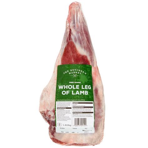 The Butchers Market Whole Leg Of Lamb 181kg Lamb Iceland Foods