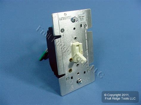 Leviton Almond Lighted Toggle Touch Light Dimmer Switch 1000w 3 Way