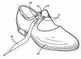 Tap Shoes Coloring Drawing Dance Shoe Dancing Printable Getcolorings Patents Inspiration Getdrawings sketch template