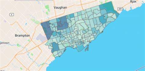 The Toronto Neighbourhoods With The Most And Least Coronavirus Cases News