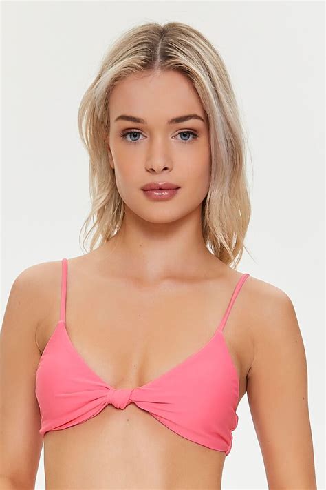 Knotted Triangle Bikini Top
