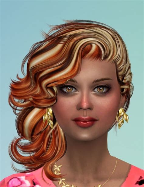 42 Re Colors Of Stealthic Vivacity Hair By Pinkstorm25 At Mod The Sims