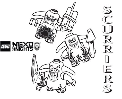 Download and print these totally free lego nexo knights coloring pages! LEGO Nexo Knights Coloring Pages : Free Printable LEGO ...