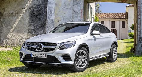 2017 Mercedes Benz Glc 300 Coupe Color Diamond Silver Front Three