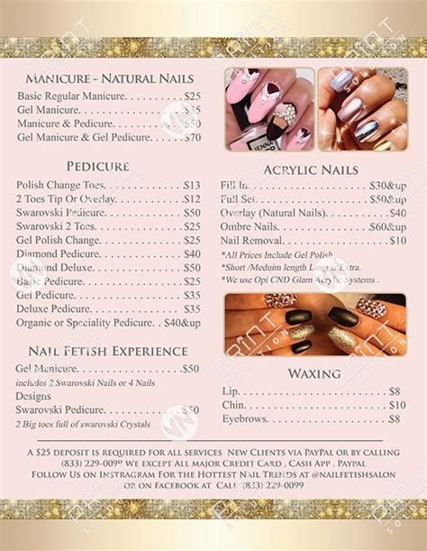 Luxury Nails And Spa Prices How Do You Price A Switches