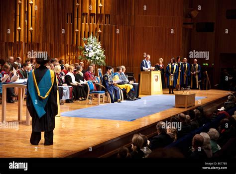 Open University Degree Ceremony At The Barbican Centre London On 18