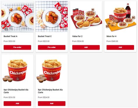 Jollibee Menu Prices Singapore Updated 2023