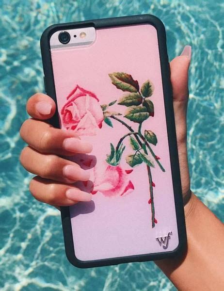 Wildflower Rosy Iphone 7 Case Pink Phone Cases Wildflower Phone