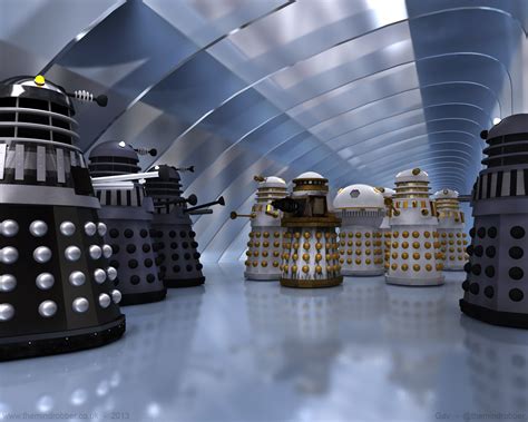 Classic Doctor Who Daleks