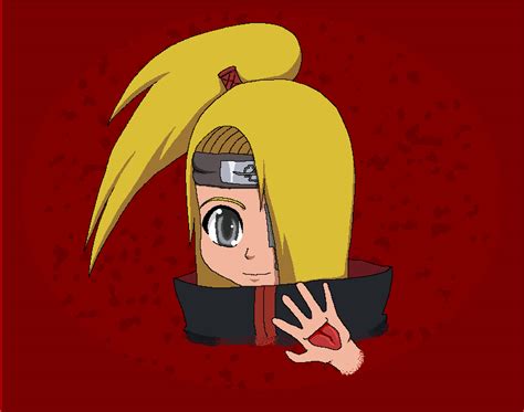 Deidara Chibi By Bakura Girl On Deviantart