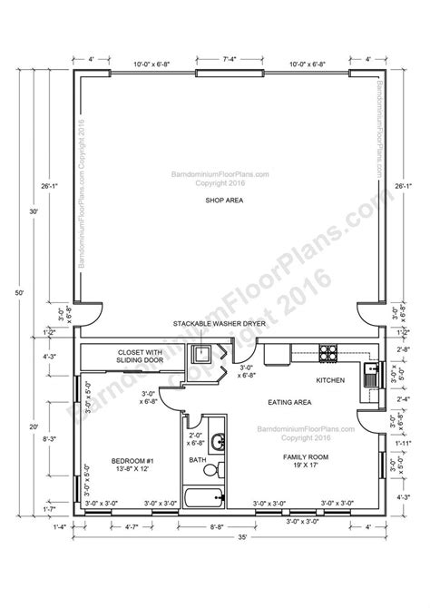 Shop bedroom from nebraska furniture mart. apartments, Barndominium Floor Plans Pole Barn House And ...