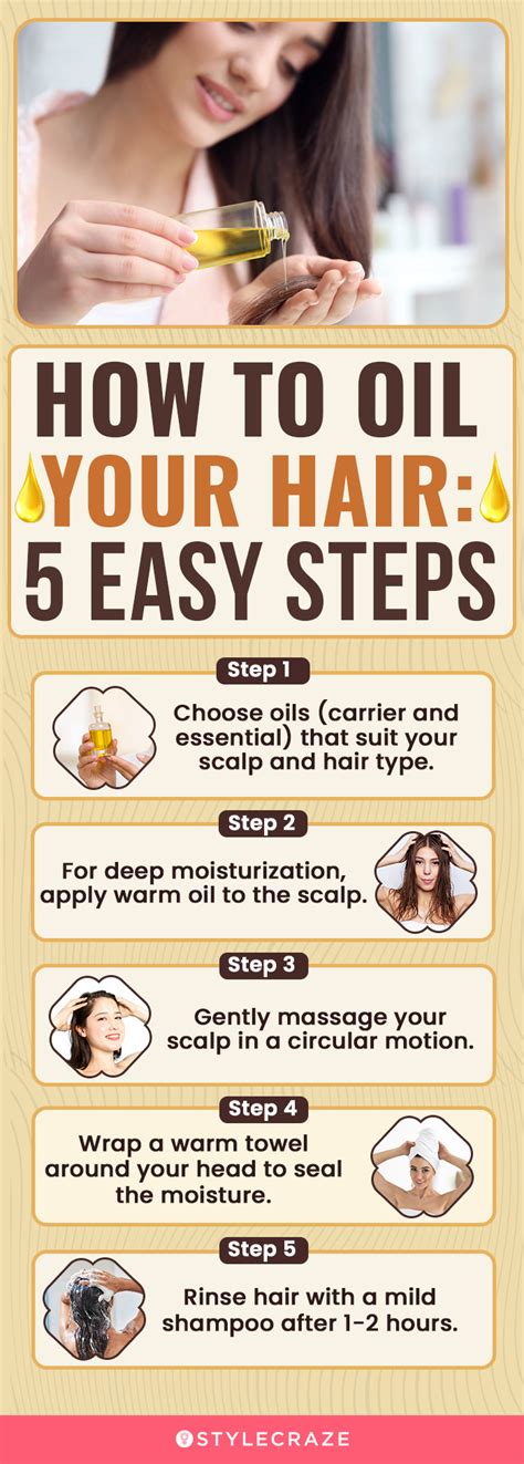 How To Apply Oil On Hair A Step By Step Guide